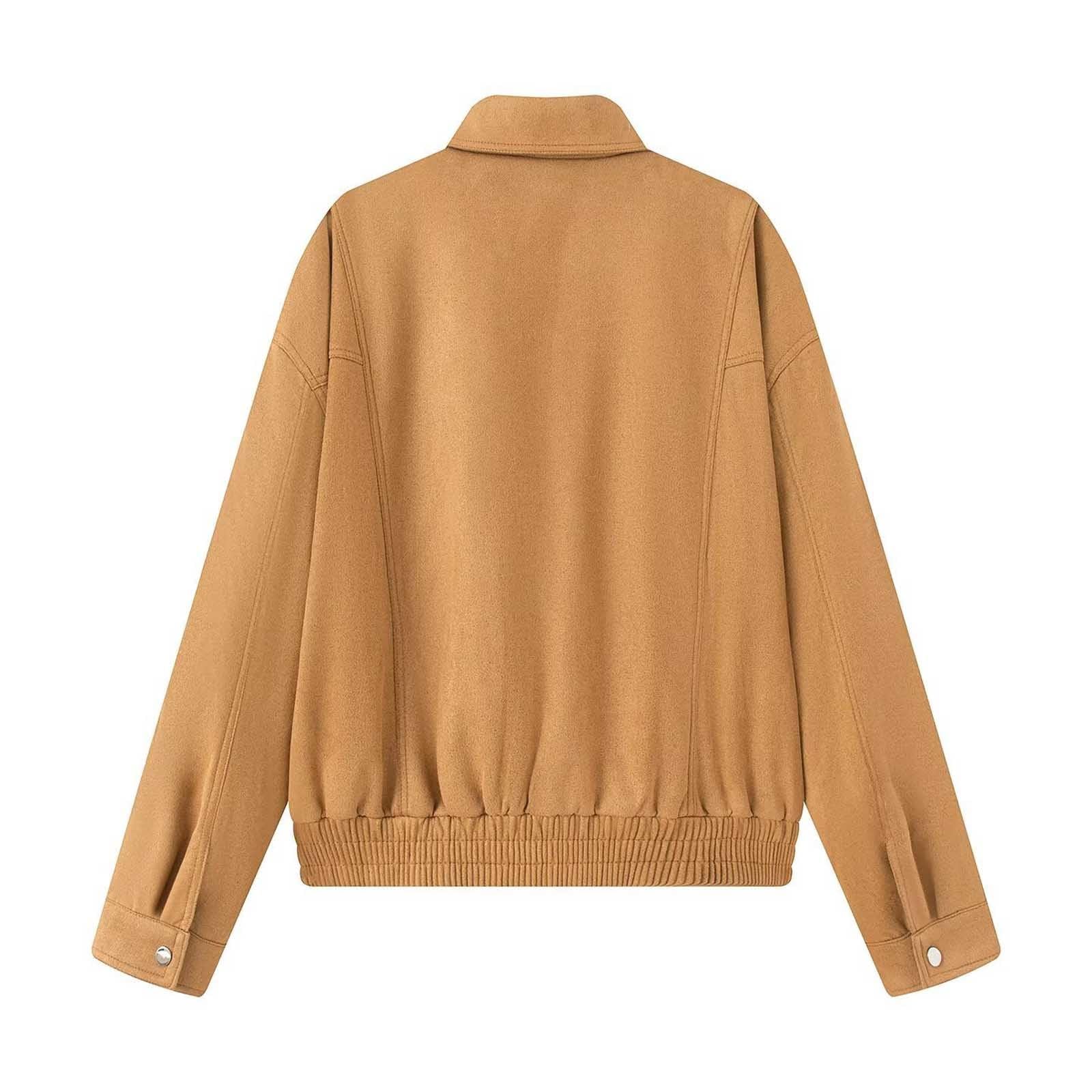 Generisch Trench da donna, elegante, caldo, per le mezze stagioni, giacca invernale a maniche lunghe, per autunno e inverno