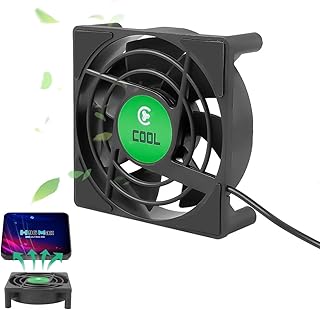 ZORBES® Mini Cooling Fan 3.3 Inches USB Desk Cooling Fan for Router USB Plug and Go Cooling Fan Universal External Cooling Fan for Small Appliances and Electronics