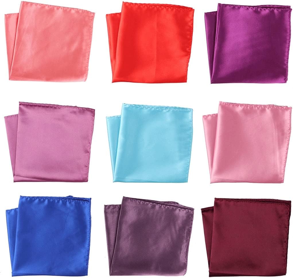 Men's Solid Color Pocket Towel Suit Handkerchief Banquet Chest Accessories