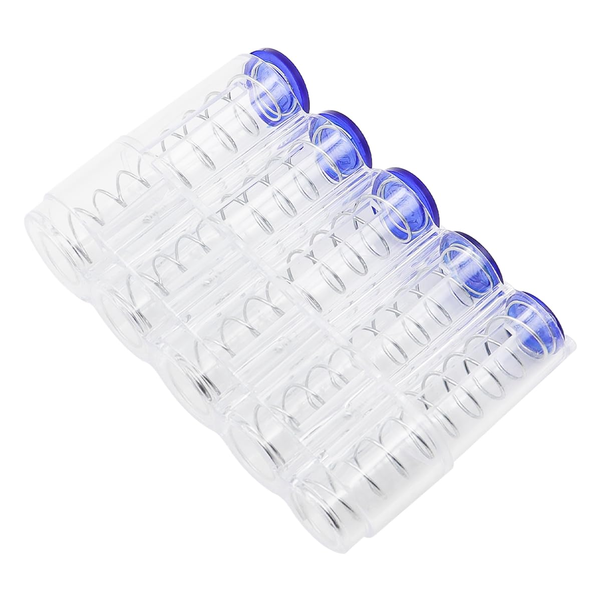 Namvo Coin Holder Spring Coin Sorter Coin Storage Coin Sorting and Storage for Supermarkets Restaurants Newsagent's Office -Pack of 4 - Image 2
