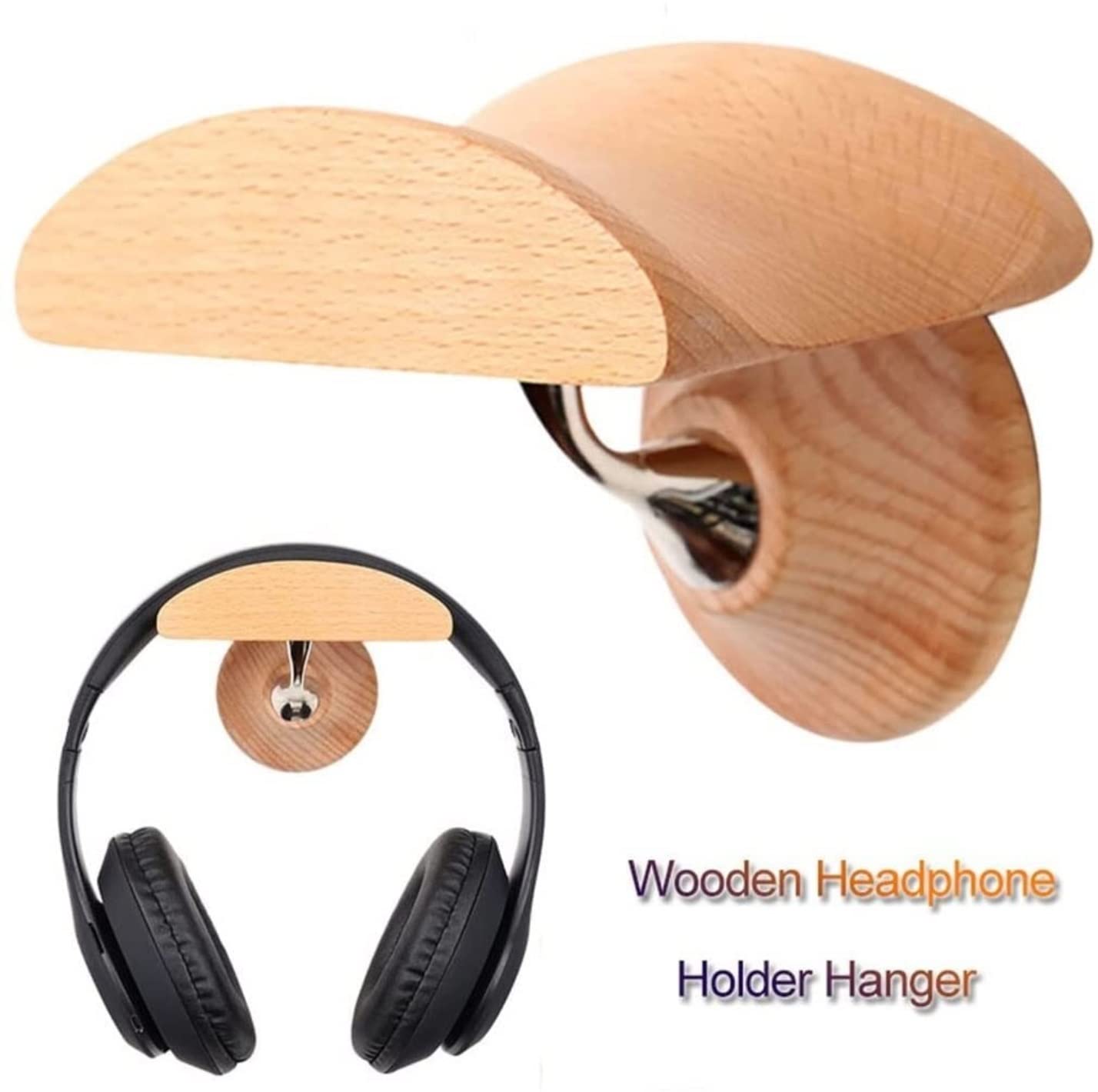 MRKU Kopfhörerständer, Headset-Haken, Tischhalterung, universelle Wandhalterung