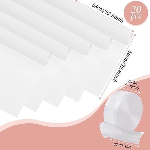 Miniatura 2 de 20 hojas de papel de regalo para ramos, papel de embalaje de flores impermeable, suministros de ramo de floristería, embalaje de regalo para bodas,