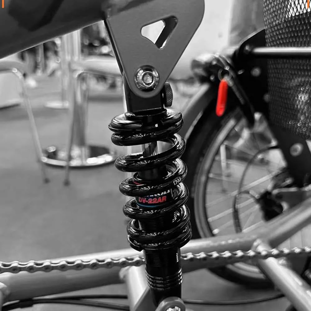 Amortyzator tylny roweru, amortyzator sprężynowy roweru górskiego Rower górski Rowerowy amortyzator tylny 125 mm / 150 mm / 165 mm / 190 mm / 200 mm 650/750 funtów Kolarstwo Zawieszenia (H)