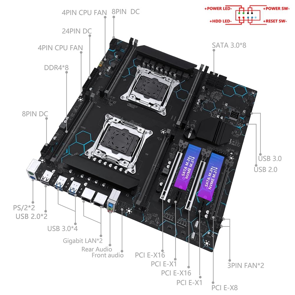 Amazon | Unteryuu(ウンテリュウ) MACHINIST X99 8 デュアル CPU