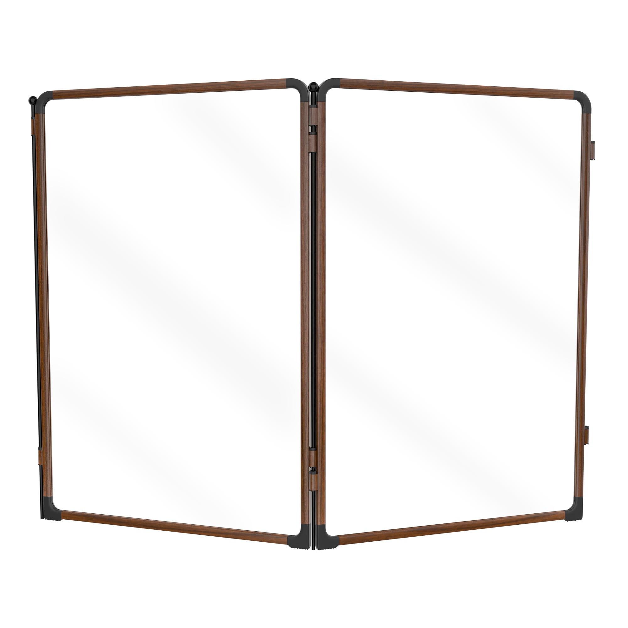 FXW AuraSpace Pro Clear Acrylic Indoor Dog Playpen, 40" H, 2 Panels