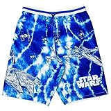 STAR WARS Millennium Falcon TIE Fighter X-Wing Little Boys Swim Trunks Tie Dye Blue 5