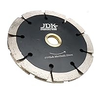 Vista 4 de JDK - Cuchillas de punta de diamante de 4-1/2 pulgadas para extracción de juntas de mortero, reparación de lechada y preparación de superficies