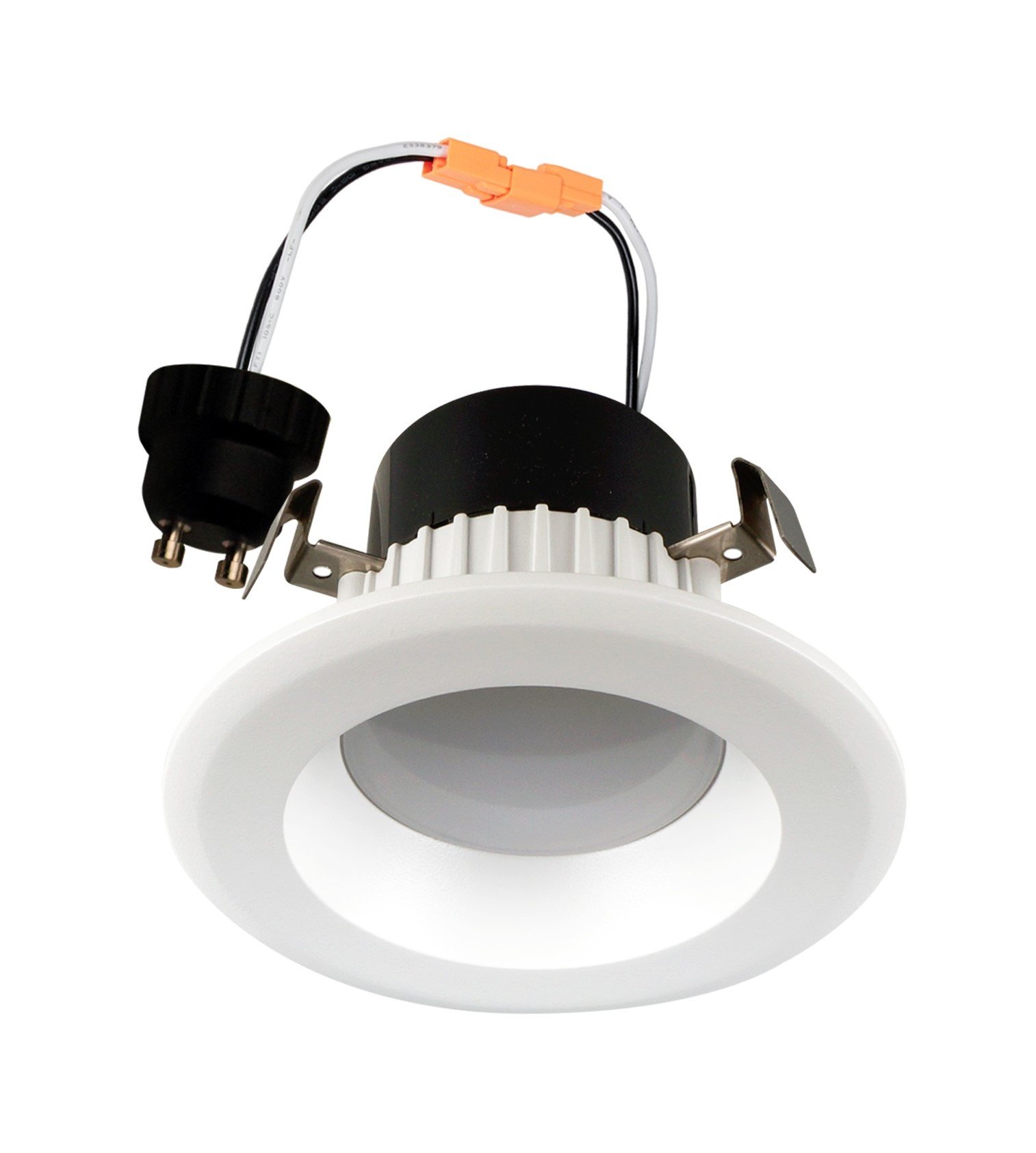 goodlite g-19955 3-inch led round retrofit recessed downlight for 3-3.5 or 3.7-inch recessed housings, white smooth trim, dimmable. 9w 700 lumens 75w eqv. cri 90 wet location, 3000k warm white
