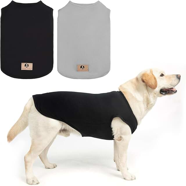 KOOLTAIL Dog Vests in Black and Grey