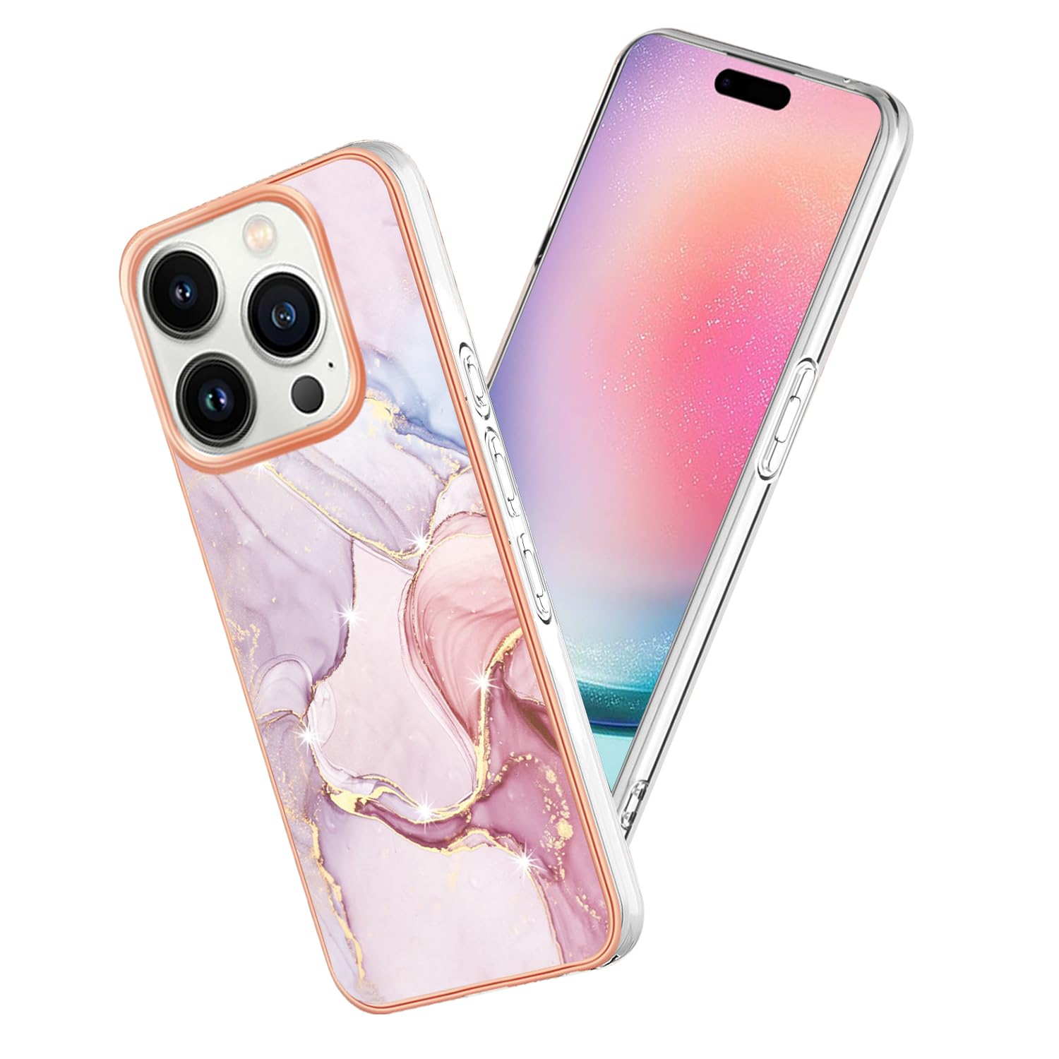 Coque rigide iPhone 16 Pro marbre - Protection mince anti-rayures - 8