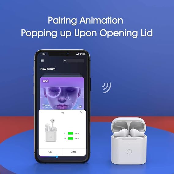 QCY Wireless Earphones in Ear, Hi-Fi ENC Riduzione del rumore Connessione  Bluetooth 5.0, Auricolari Senza Fili con Ricarica Rapida 15 Ore di  Riproduzione, per iPhone Huawei e altri telefoni Android : Amazon.it: