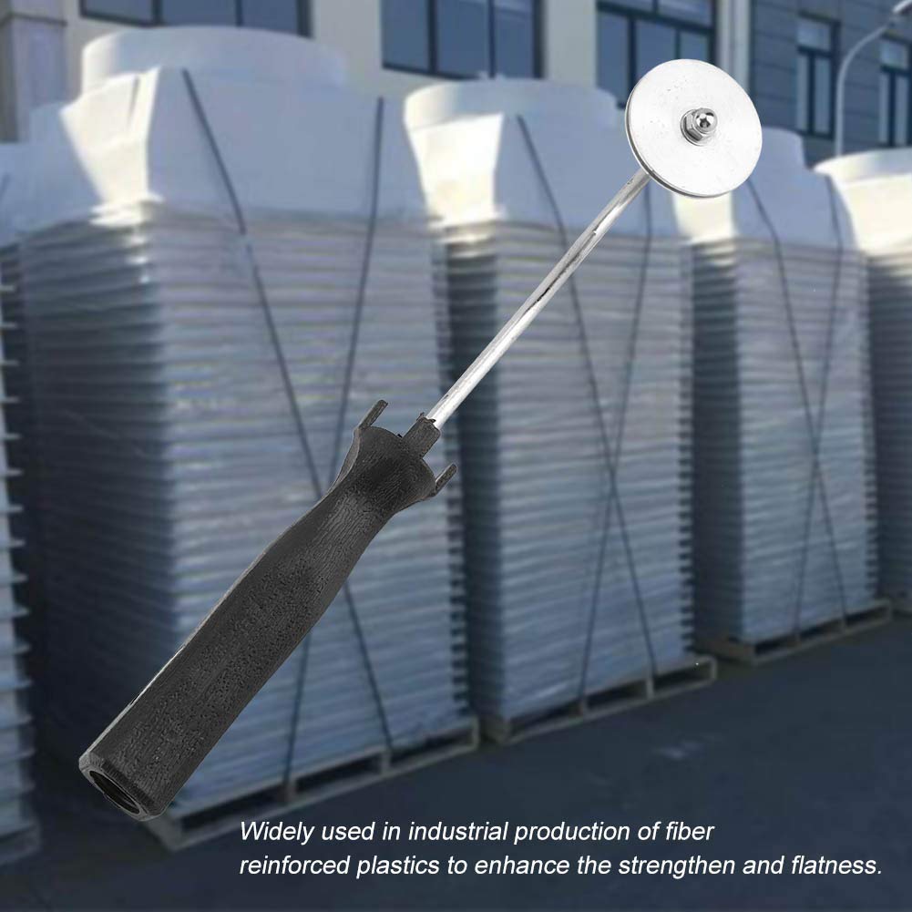 Duokon Verf Rollers, Aluminiumlegering Glasvezel Bubble Lamineren Roller ABS Handvat voor GRP FRP Hars Werk Glasvezel Roller Set (3 stks/set