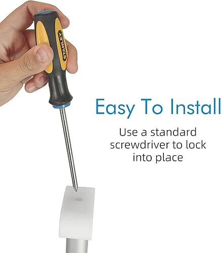 Miniatura 6 de XSL Walker Ski Glides - Juego de 2 fundas de goma para calcetines de montaña, ajuste universal, accesorios resistentes para pelotas de tenis para