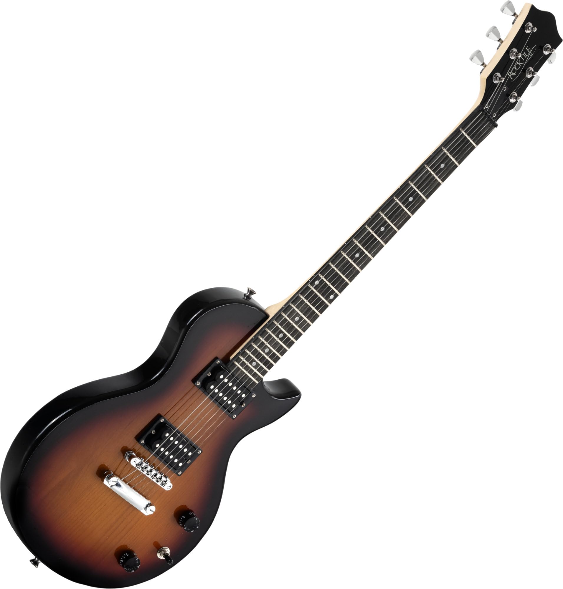Rocktile LP-100 SB E-Gitarre (Korpus: Linde, Palisander Griffbrett, Finish: Sunburst)