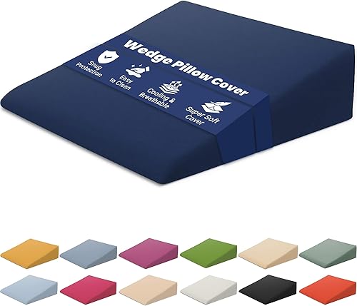 Miniatura 3 de Xtreme Comforts - Funda de microfibra hipoalergénica con espuma viscoelástica diseñada para adaptarse a nuestra almohada de cuña (27 x 25 x 7