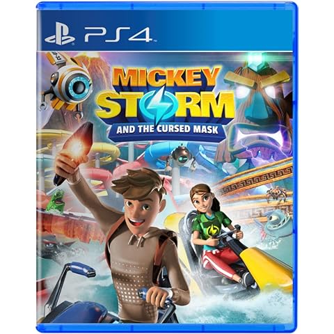 MICKEY STORM AND THE CURSED MASK (PS4) Cover