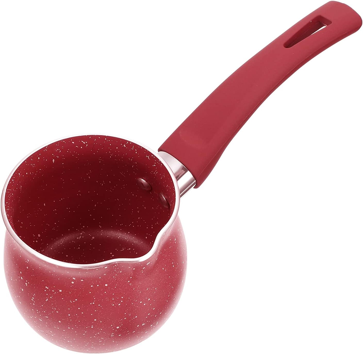 1 Pc Milk Pot, Milk Saucepan Milk Heating Pot Butter Warmer Pan Melting Pot Mini Cooking Pot for Milk Butter Sauce,