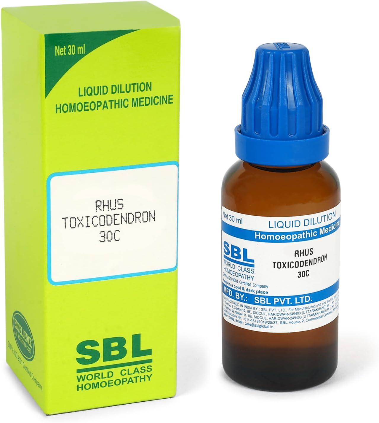 Rhus Toxicodendron 30C - 30ml || Homeopathic Dilution