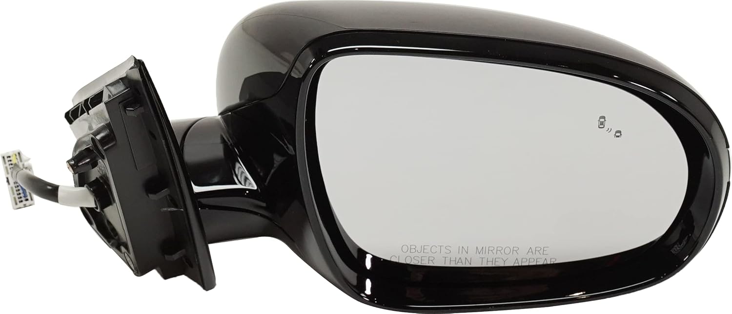 Garage-Pro For Kia Sorento 2019-2020 Passenger Side Power Heated Mirror, Signal Light, Blind Spot Monitor, Paintable, Passenger Side Mirror Replacement, Car Blind Spot Mirror