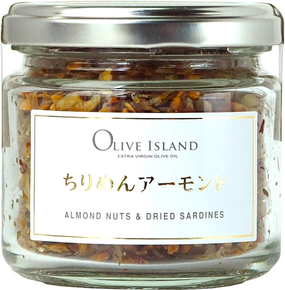 ご飯のお供 おにぎりの具 ちりめんアーモンド 60g 瀬戸内産 アーモンドフィッシュ 人気 ランキング Oliveisland オリーブアイランド 35 Off