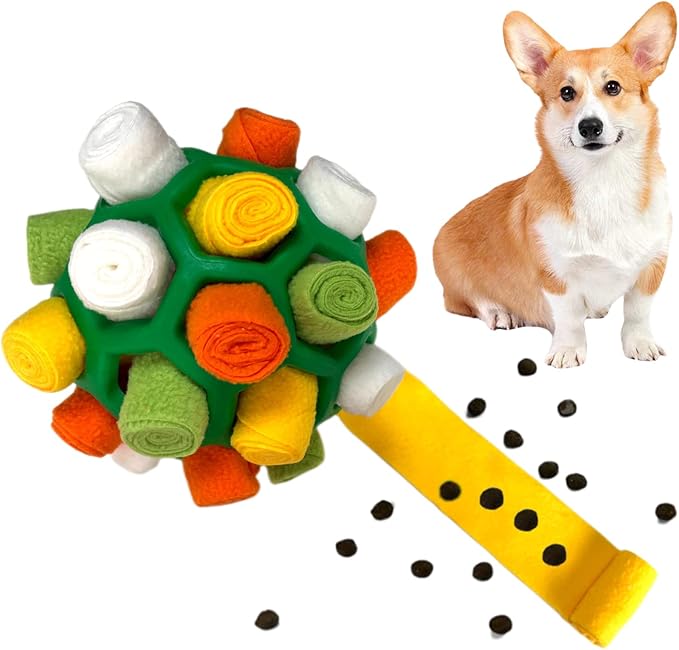 CIIVURR Snuffle Ball for Dogs Toys Interactive Dog Puzzle Toys