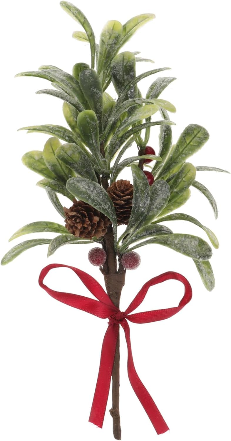 Christmas Berry Branch Decoration Artificial Picks for Holiday Home Decor Festive Faux Greenery for Wreaths Garlands Xmas Floral Accents