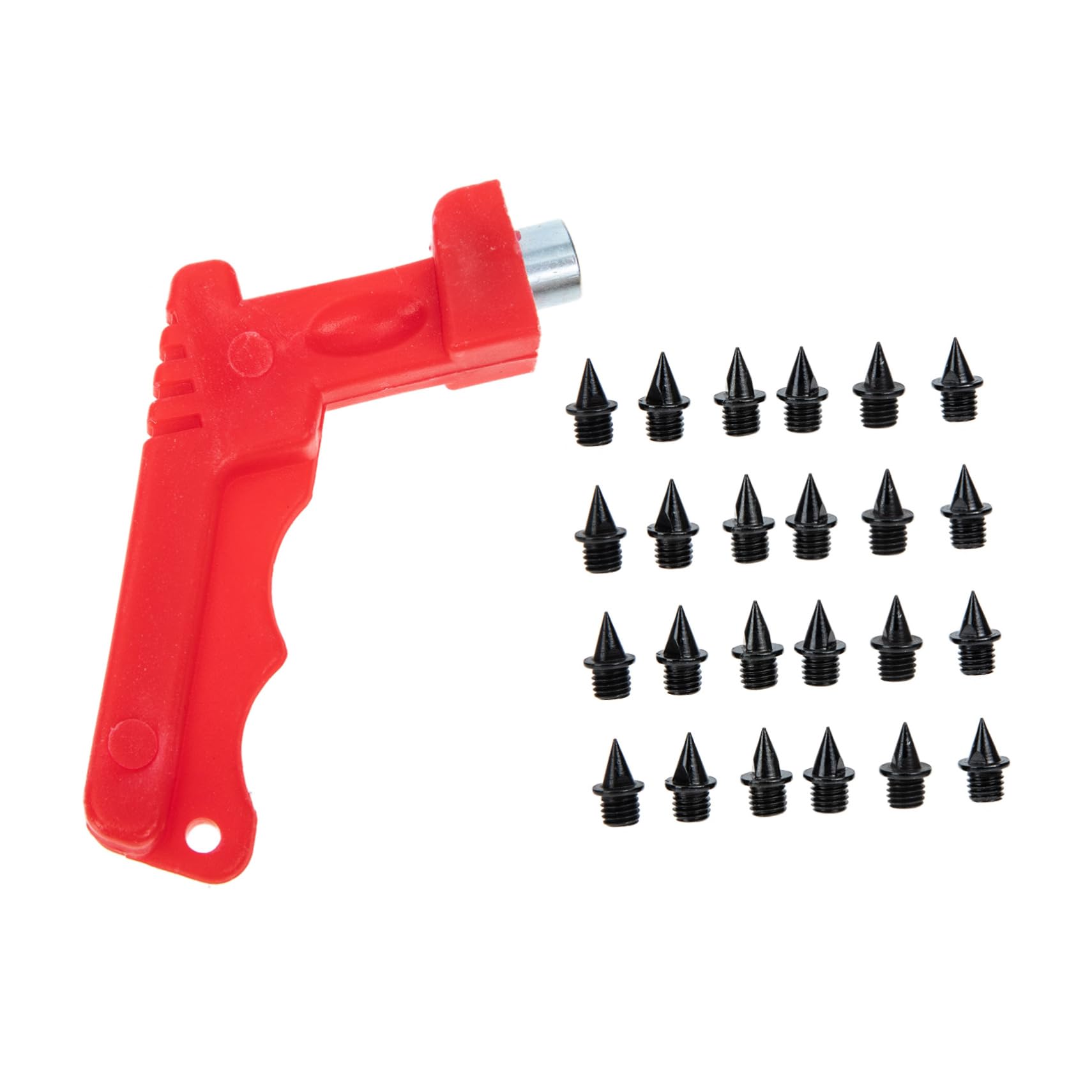 Gogogmee Carbon Steel Track Spikes Set Anti-Slip for Golf Shoes Replaceable Nails for Running Lightweight