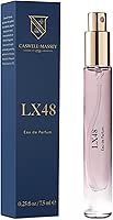 Caswell-Massey LX48 Eau de Parfum Spray, Bold Masculine Scent with Cedarwood, Leather & Tobacco, Fragrance for Men, Made in USA, 0.25 Oz