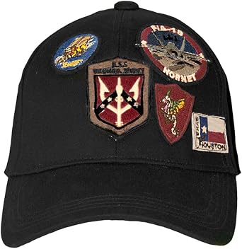 Top Gun Official Cap with Patches 
