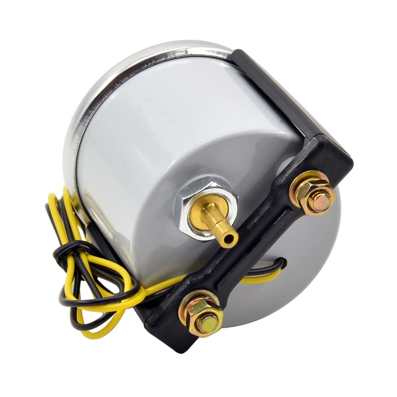 Terre Ronde 52mm Auto Voiture Blanche backllight Turbo Turbin mécanique Boost de gabromètre horloges Pression -1~3 Bar Survolteur Automobile