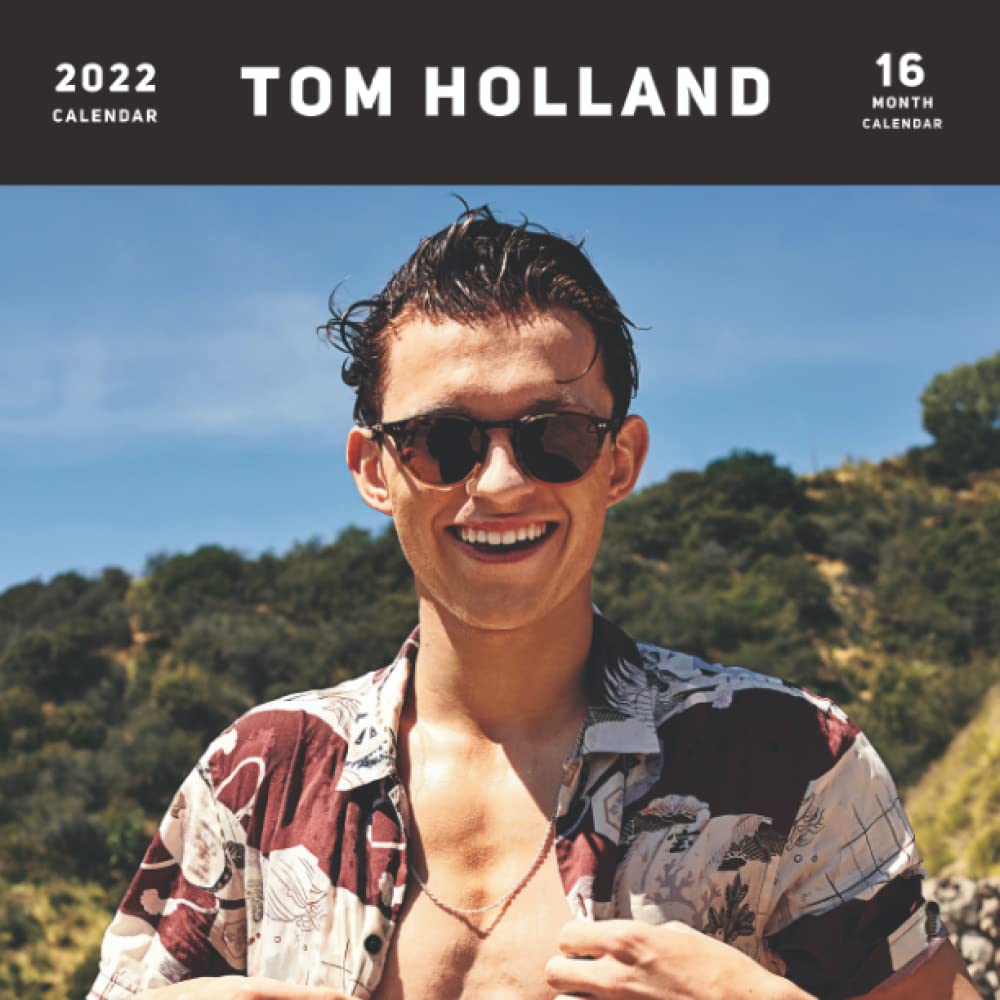 Tom Holland Calendar 2022 Tom Holland 2022 Calendar Monthly Square Tom