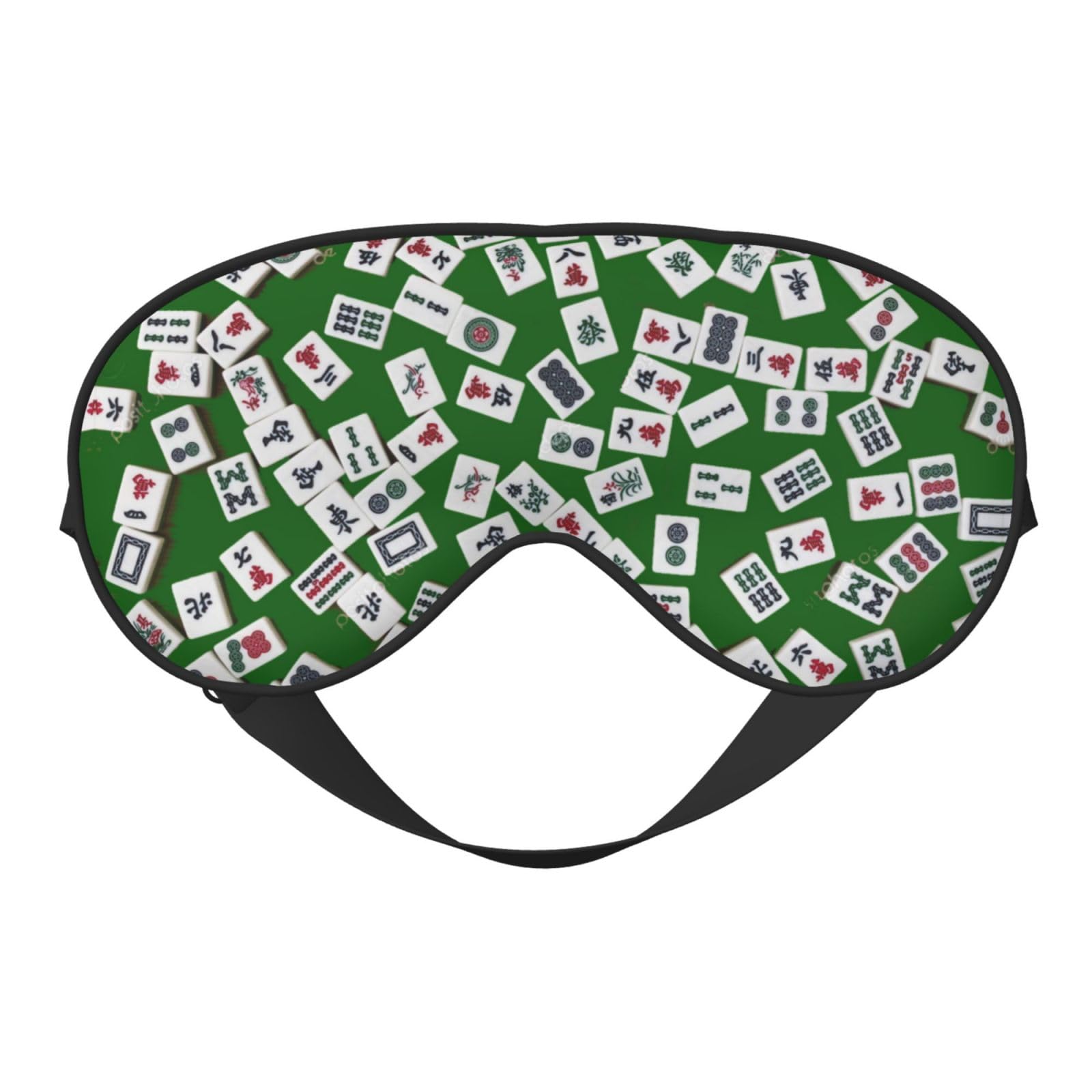 Women Men Sleep Mask Eye Mask with Adjustable Strap Blindfold Blocks Light