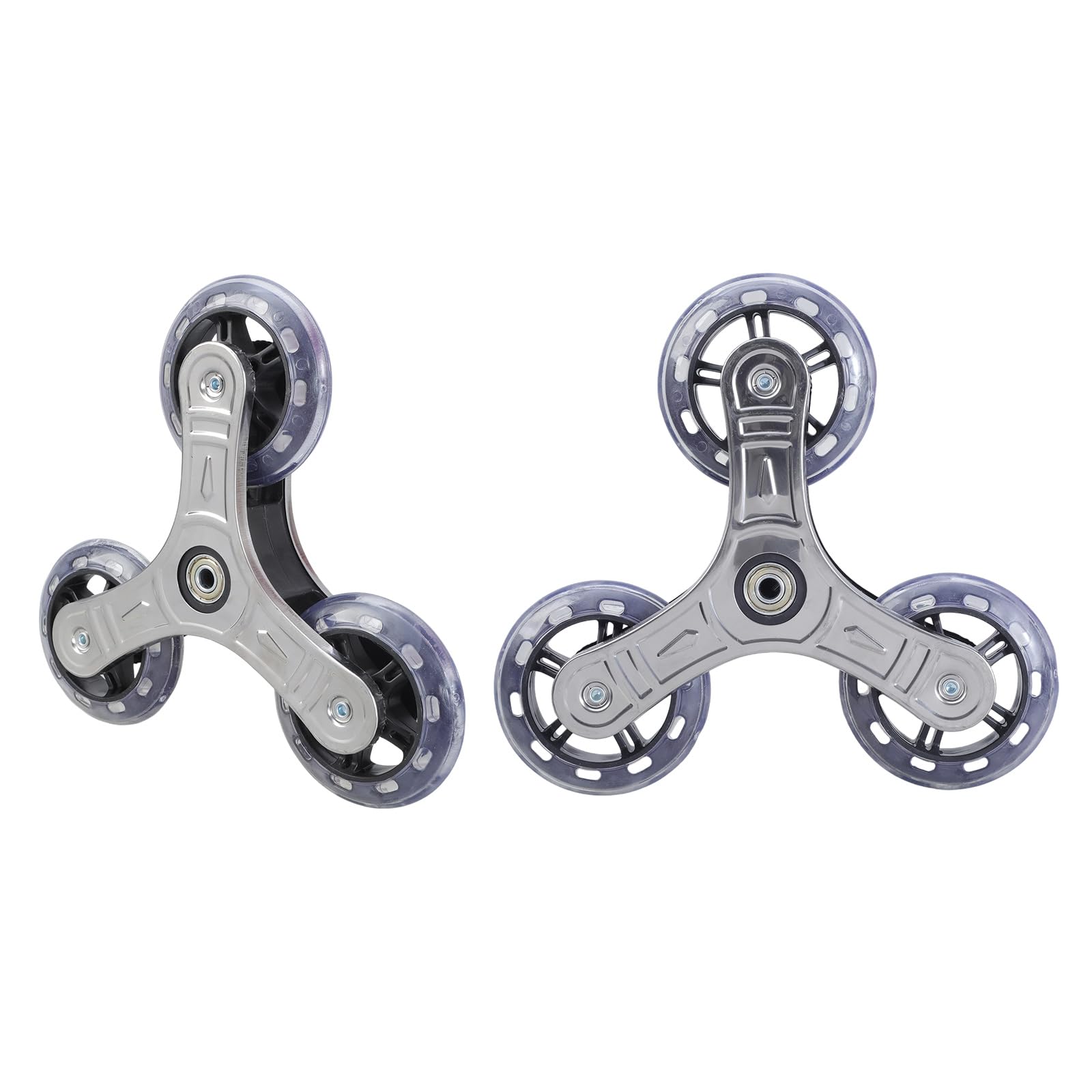 Triangular Structure Stair Climbing Wheel Heavy Duty Cart High Elasticity for Shopping & Laundry High Elasticity