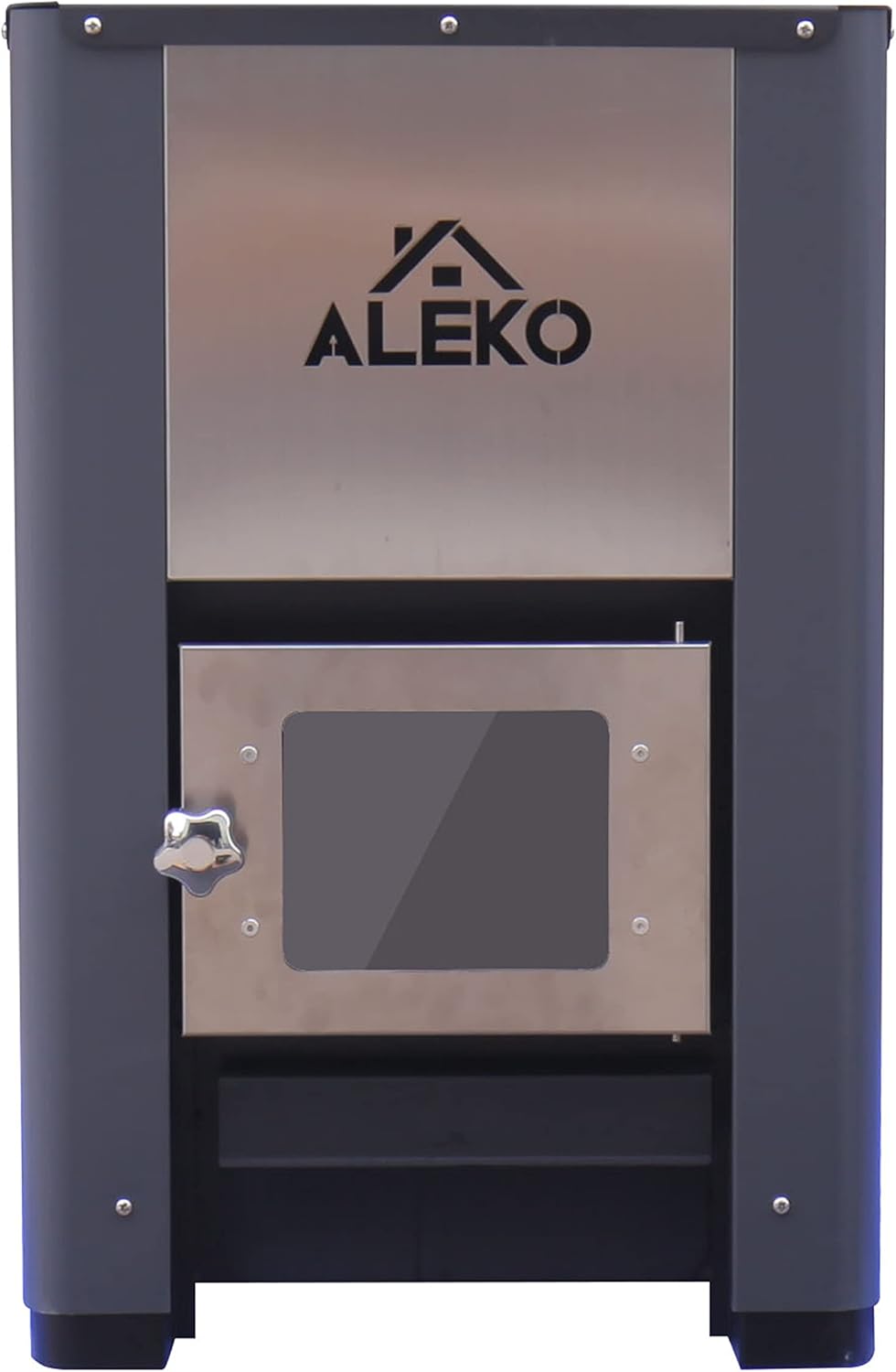 ALEKO Sauna Heater Wood Fire and Chimney Kit | Equivalent to 9-15 kW Electric Heater