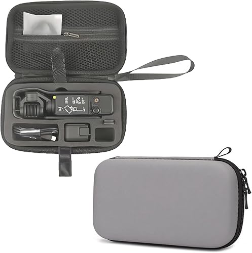 Bolsa de almacenamiento compatible con DJI Osmo Pocket 3, estuche de transporte Estuche de viaje para OSMO Pocket 3 Accesorios de cardán de mano