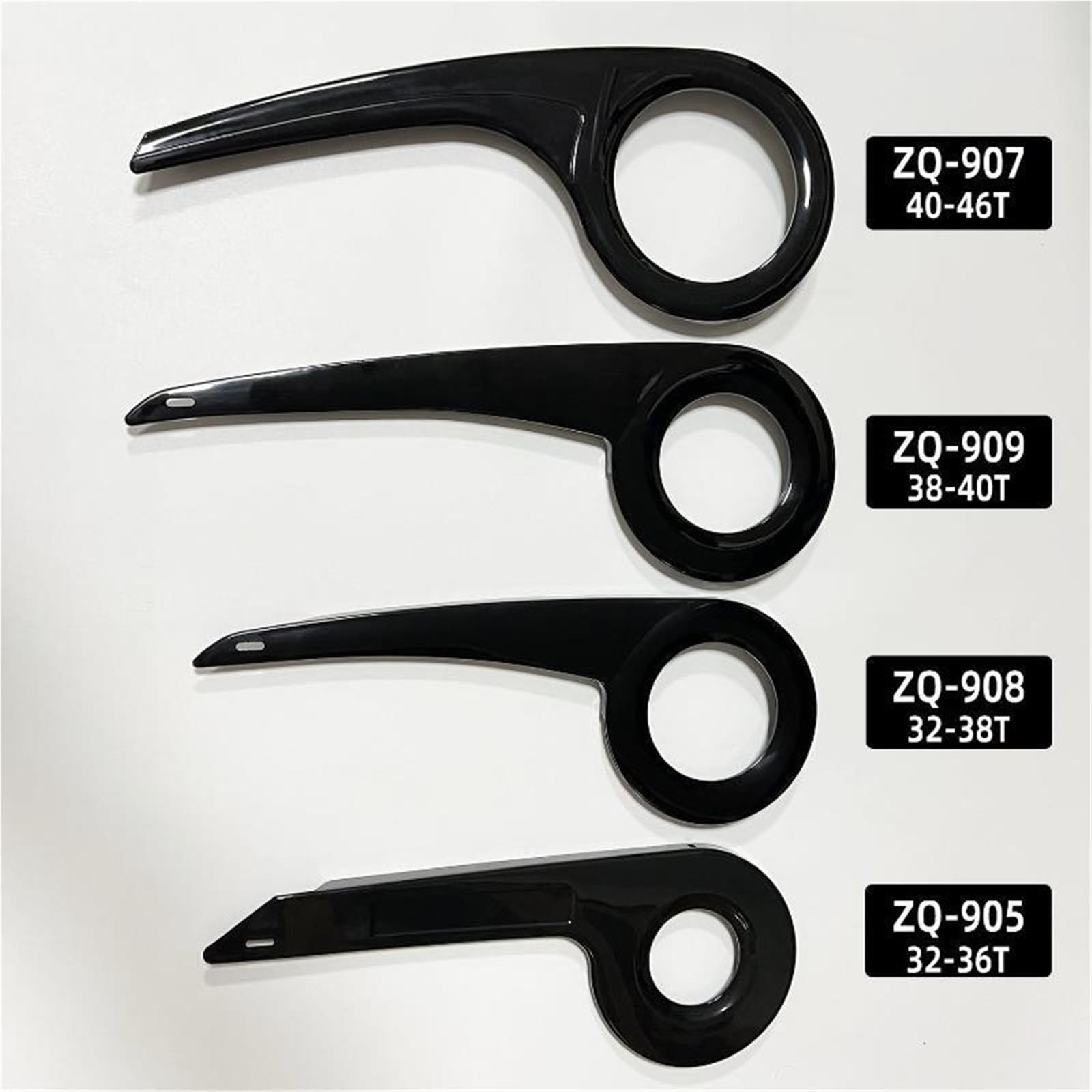 Copricatena Bicicletta 1 Set di Protezione Universale for Catena for Bici, Copertura in plastica PP for Scatola di Protezione Grande for Corona 40-46T