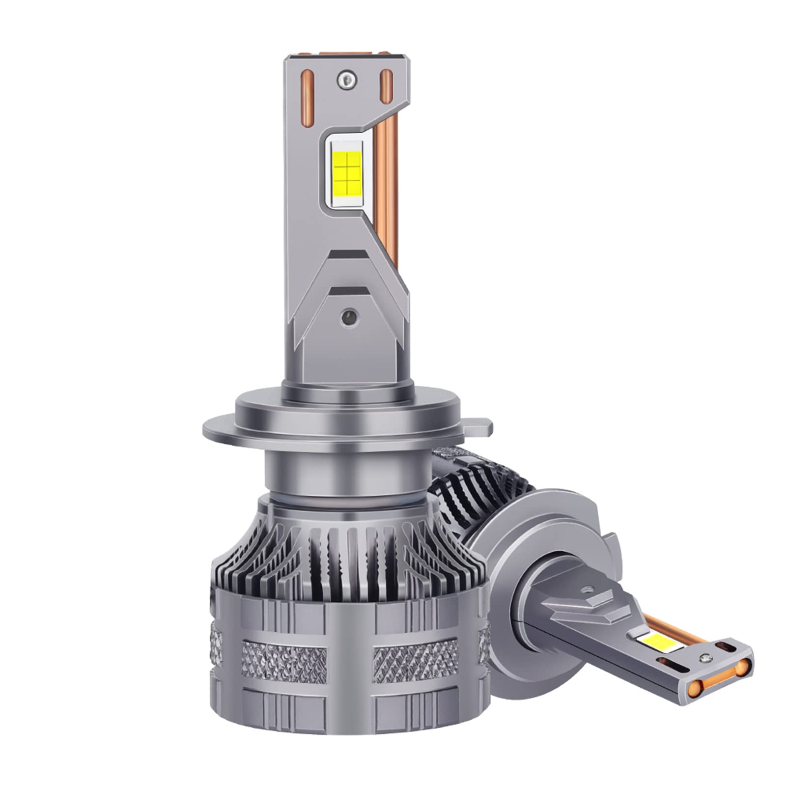 Bombillas LED Para Faros Delanteros, 130 W, 39800 Lúmenes, Kit De Conversión De Faros LED Superbrillantes, 6000 K, Blanco Frío, IP68 A Prueba De Agua, Paquete De 2,H4