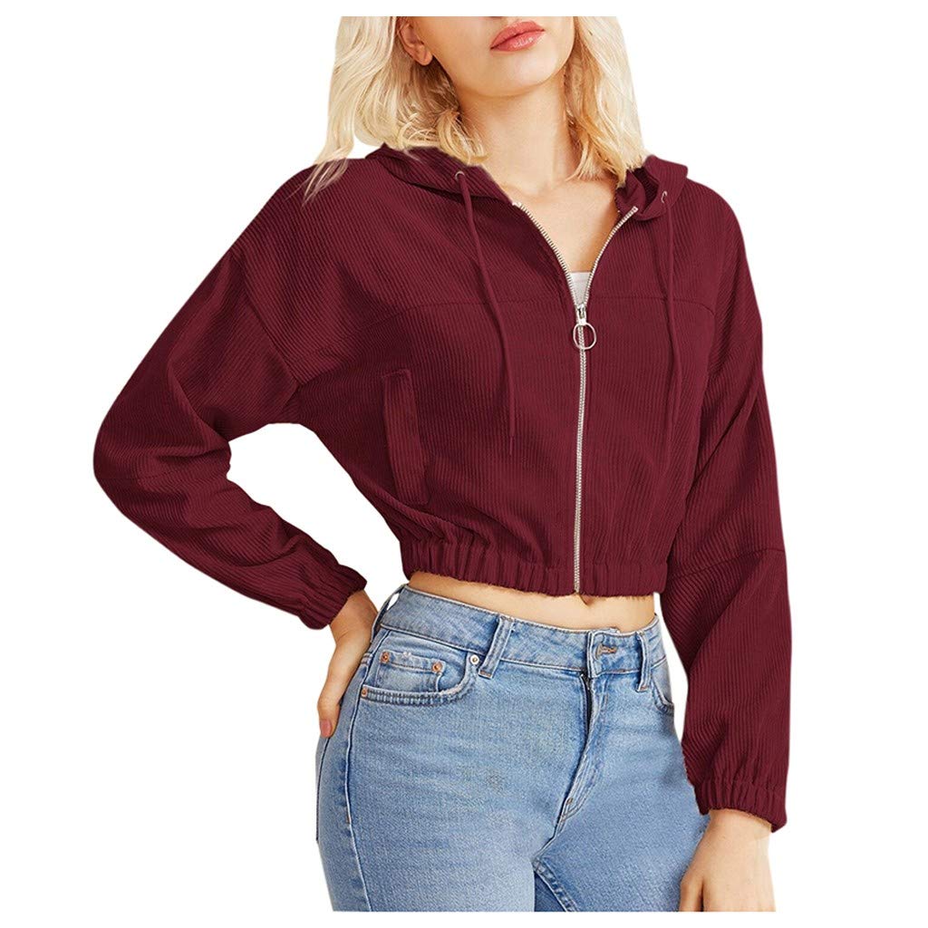Veste courte zippée velours pour vos sorties décontractées - 8