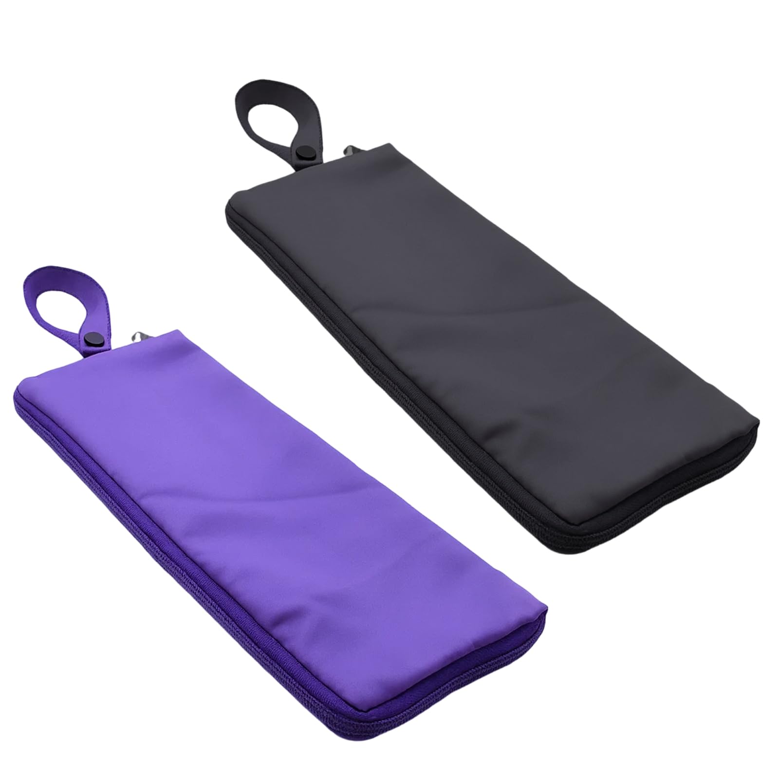 SurPse 2 Pcs 11x5 Inch Waterproof Oxford Cloth Umbrella Sleeves with Handles, Wet Bag and Wet Umbrella Bags