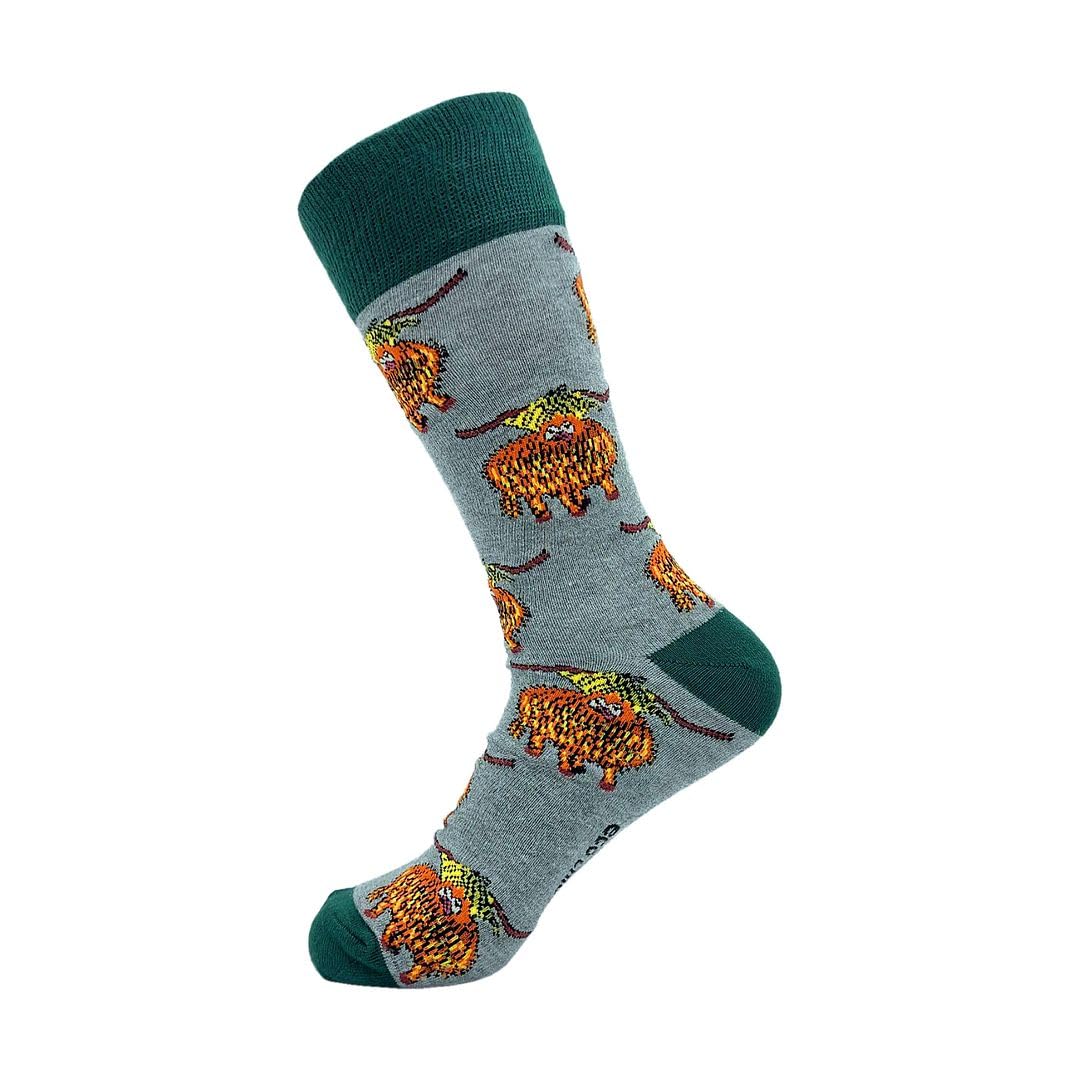 ECO CHICMens Bamboo Socks Breathable Hot and Cold Weather UK 6-11 Single Pair