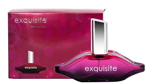 Exquisito perfume para mujer 3.4oz3.4 fl oz Eau de Parfum, (nuestra impresión de Uforia), fragancia de larga duración