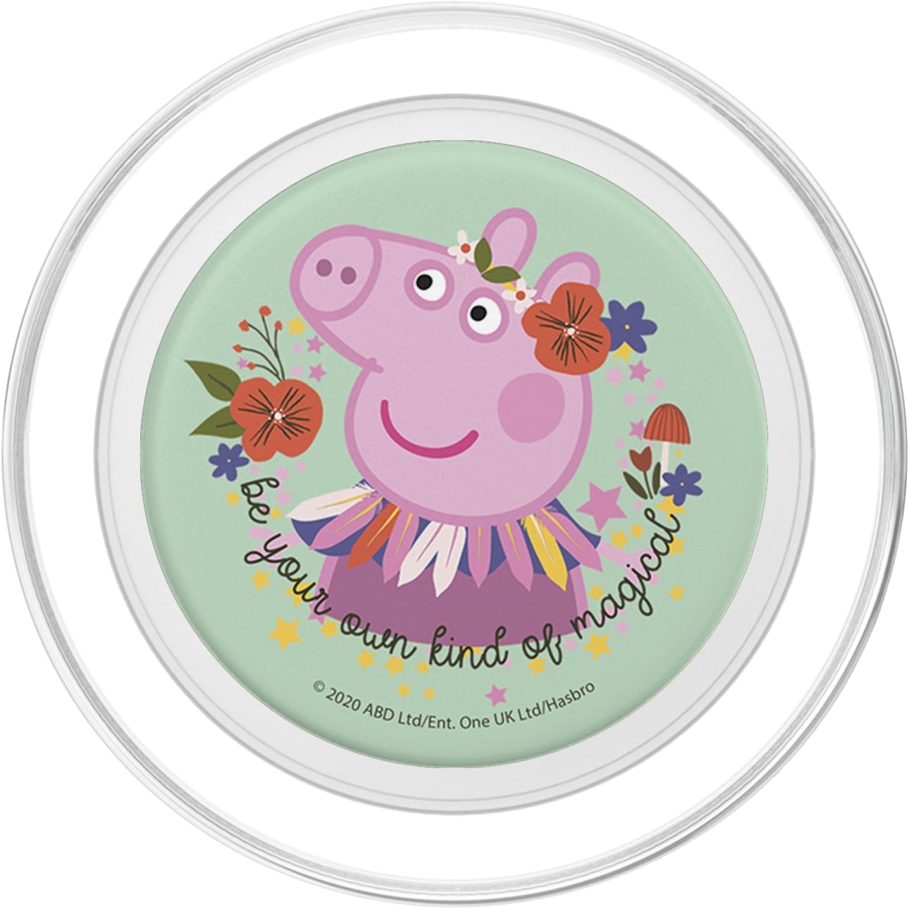 Peppa Pig Be Your Own Kind Of Magical PopSockets MagSafe PopGrip for iPhone