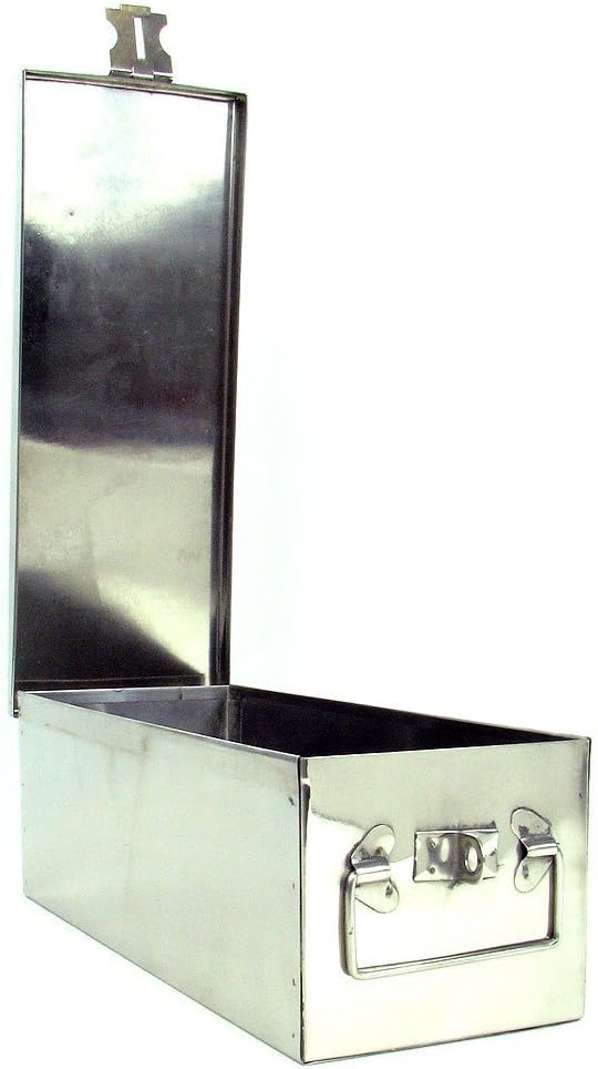 Stalwart 75-005 Metal Storage Lock Box, 12"