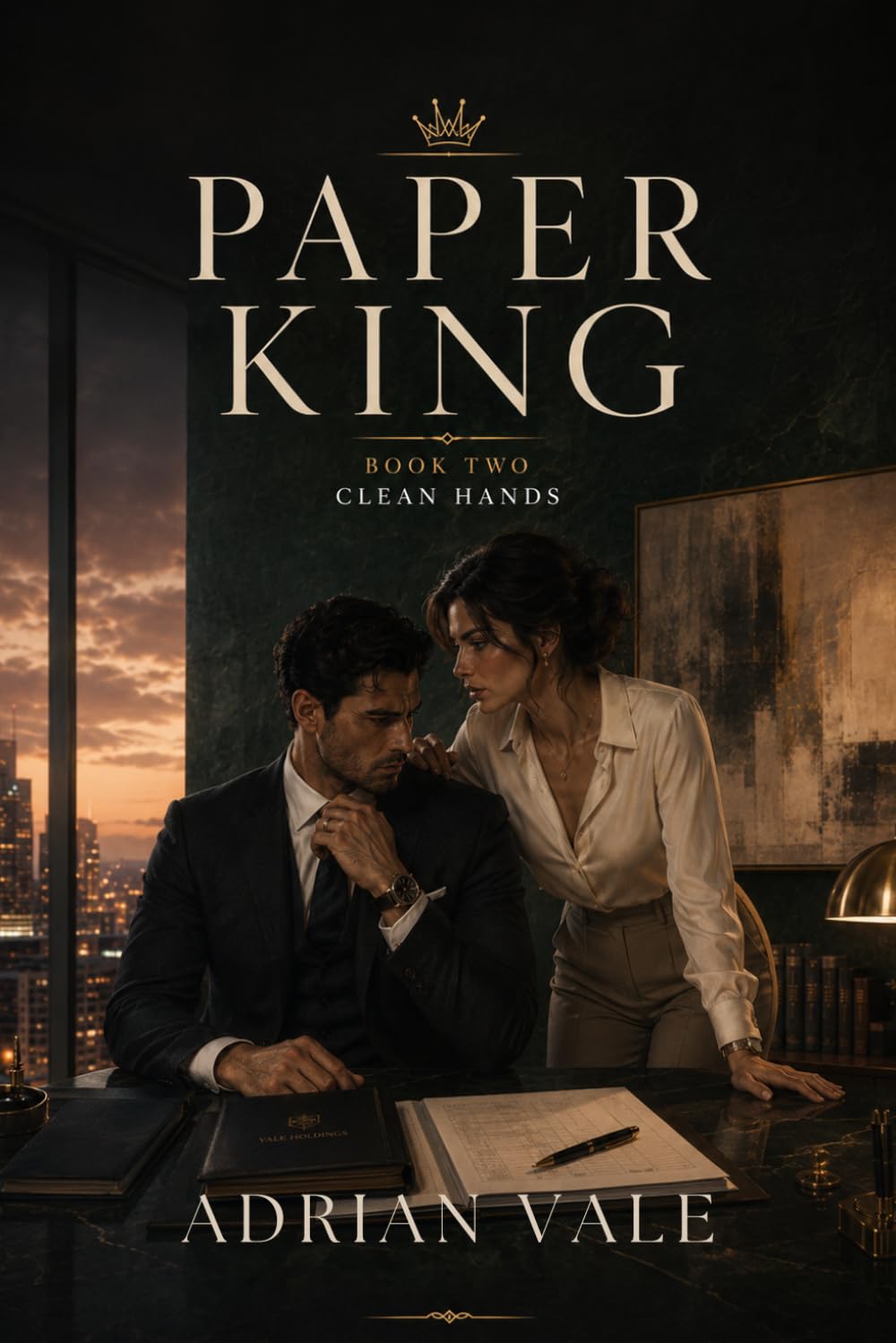 Clean Hands: A Financial Romantic Suspense with Forensic Accounting, Stolen Client Data, Offshore Trusts, Corporate Intrigue, a Billionaire CEO, and Slow Burn Danger: 2 (Paper King)