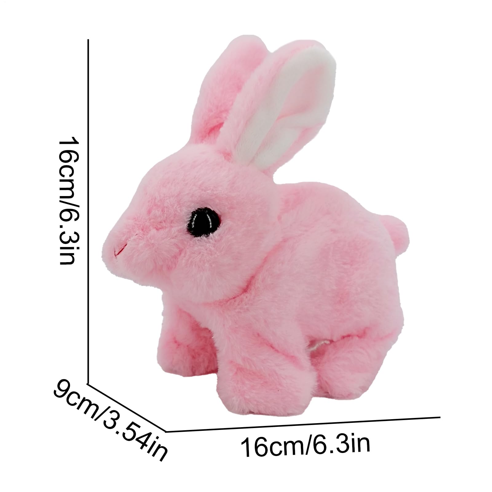 Plüsch-Hase Mit Karotte – 30 Cm Kuschelig, Als Kissen Oder Deko