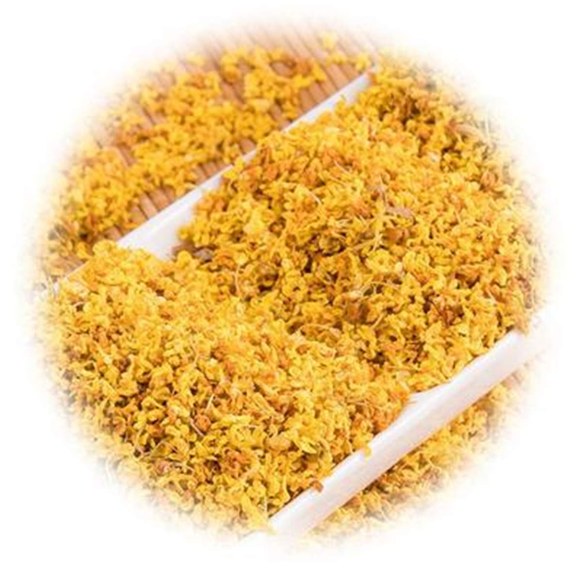 Té de hierbas chino Osmanthus dulce Flor Té Nuevo té perfumado Té verde Cuidado de la salud Flores Té de Comida verde saludable (500)