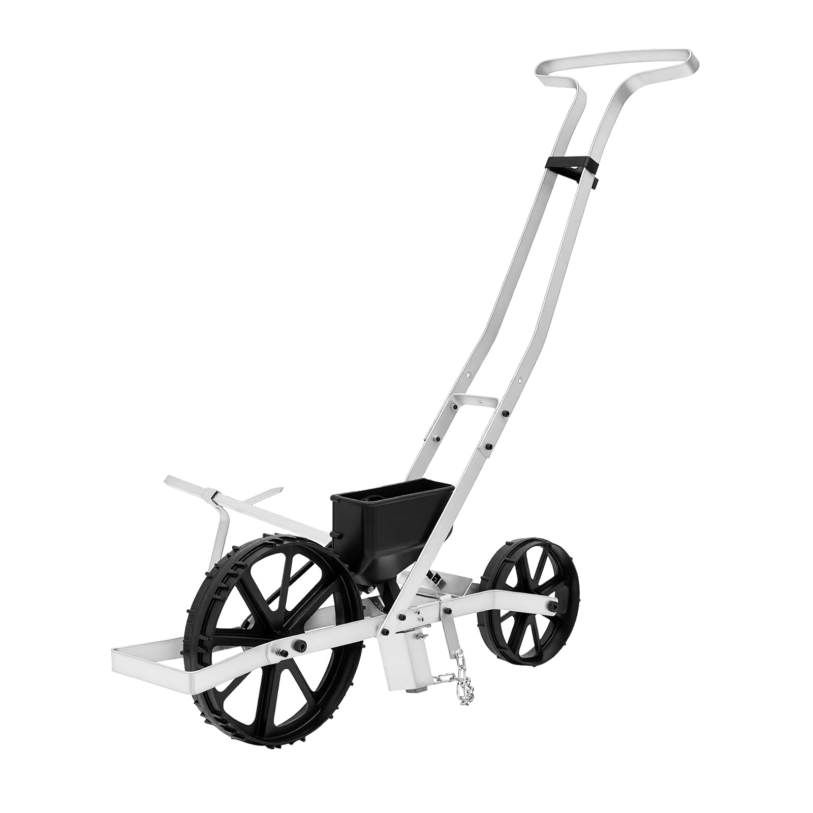 Sembradora manual de aluminio para jardín, 5-40 mm, sembradora manual y esparcidora, con mango ergonómico, para lechuga, remolacha, endivia, col, cebolla, tomates