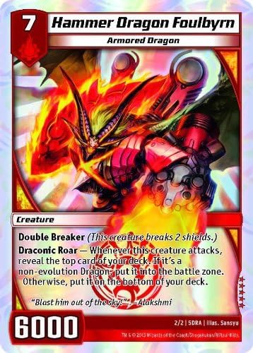 Kaijudo Hammer Dragon Foulbyrn 2/2-5DRA