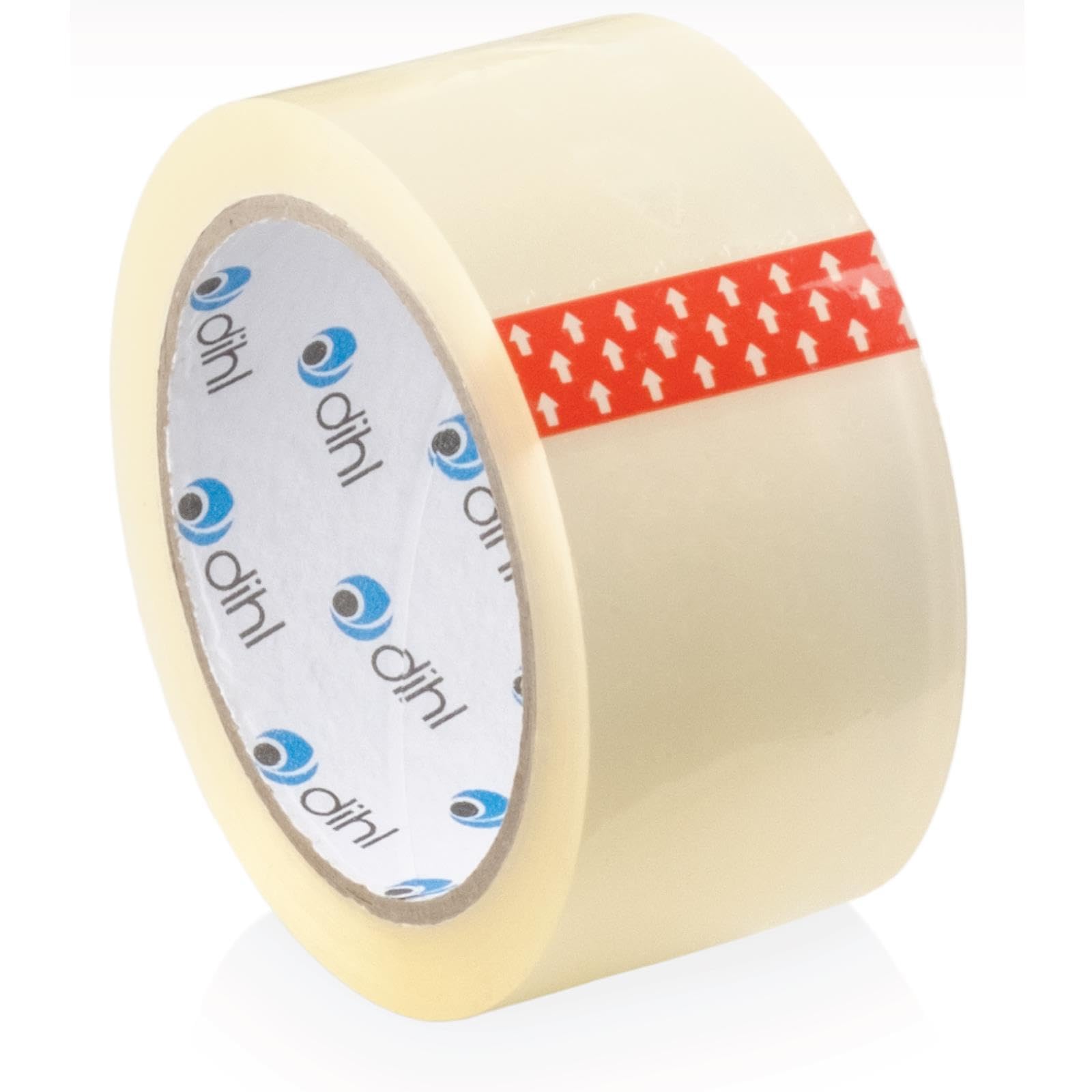 Dihl Strong Clear Parcel Tape 48mm X 100m - Pack Of 12 - View #7