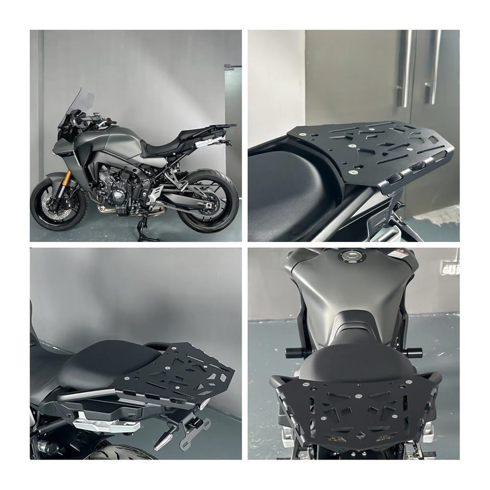 Moto Porte-Bagages Porte-Bagages Arrière pour Moto pour Tracer 9GT Plus 2024, Support De Coffre Supérieur, Rangement
